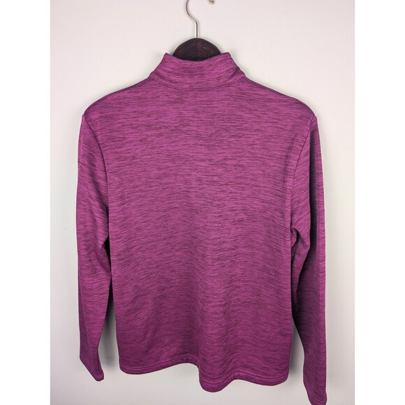 Callaway Womens Golf Jacket Size Medium 1/4 Zip Purple Pullover Lightweight - Picture 6 of 12